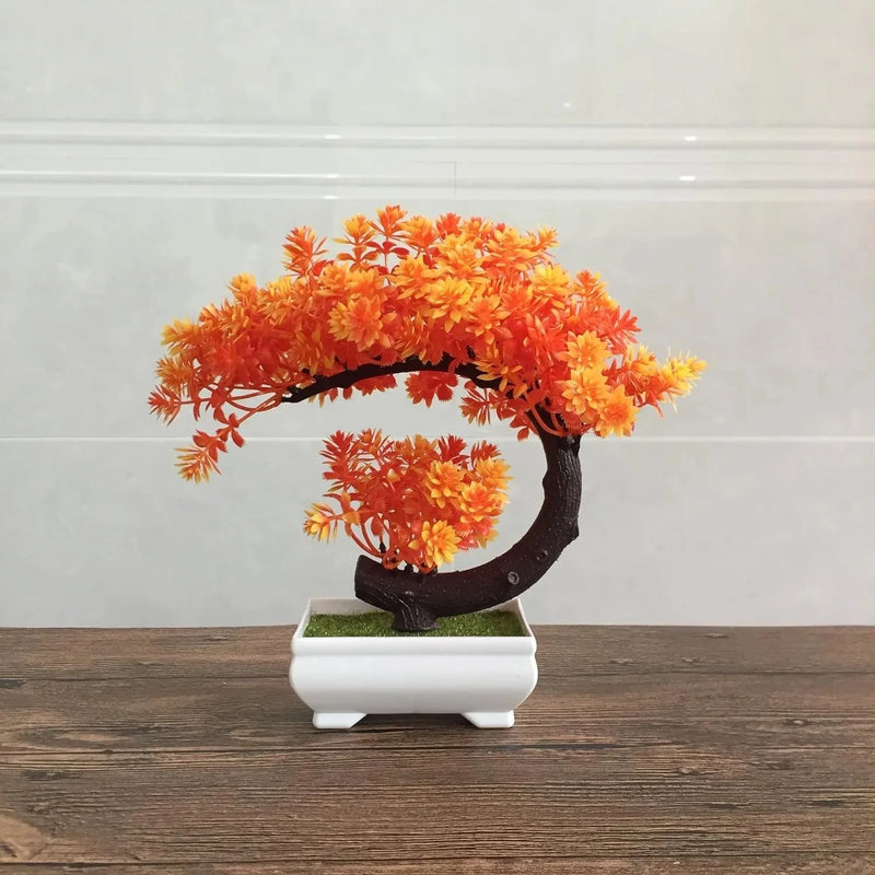 Ornamentos De Árvores De Bonsai Artificiais